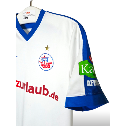 Nike Original Von Nike getragenes und signiertes Fußballtrikot von Hansa Rostock 2016/17
