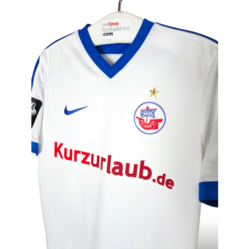 Nike Original Von Nike getragenes und signiertes Fußballtrikot von Hansa Rostock 2016/17