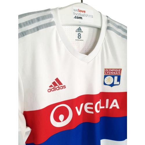 Adidas Origineel Adidas Match-Issue voetbalshirt Olympique Lyonnais 2017/18