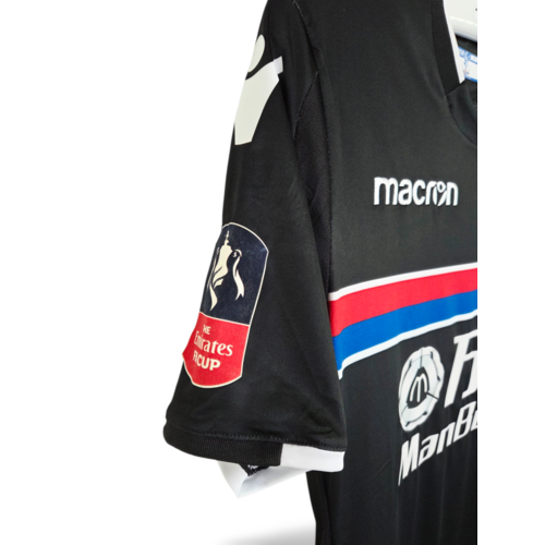 Macron Original Macron Matchworn Fußballtrikot Crystal Palace 2017/18