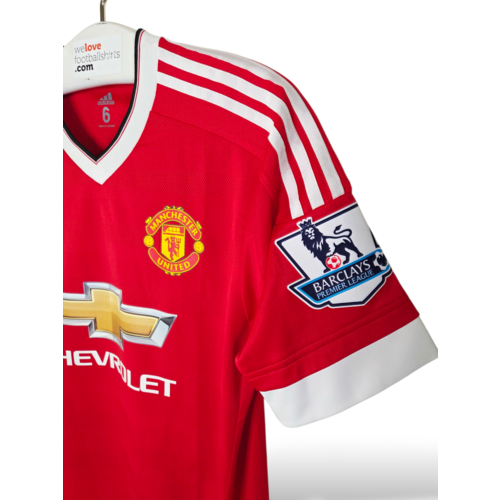 Adidas Origineel Adidas Match-Issue voetbalshirt Manchester United 2015/16