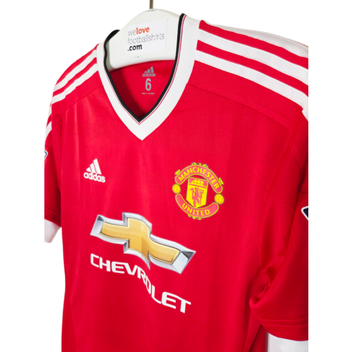 Adidas Origineel Adidas Match-Issue voetbalshirt Manchester United 2015/16