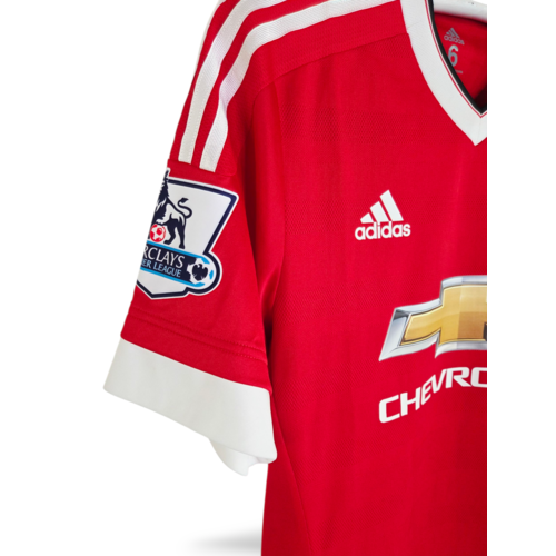 Adidas Origineel Adidas Match-Issue voetbalshirt Manchester United 2015/16