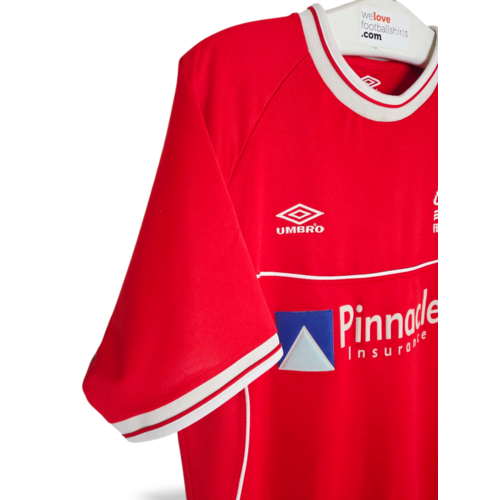 Umbro Origineel retro vintage voetbalshirt Nottingham Forest 2001/02
