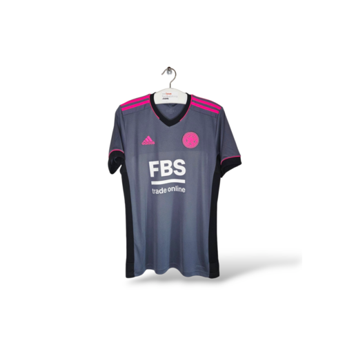 Adidas Origineel Adidas gesigneerd voetbalshirt Leicester City 2021/22