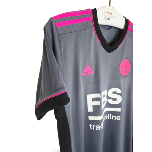 Adidas Origineel Adidas gesigneerd voetbalshirt Leicester City 2021/22