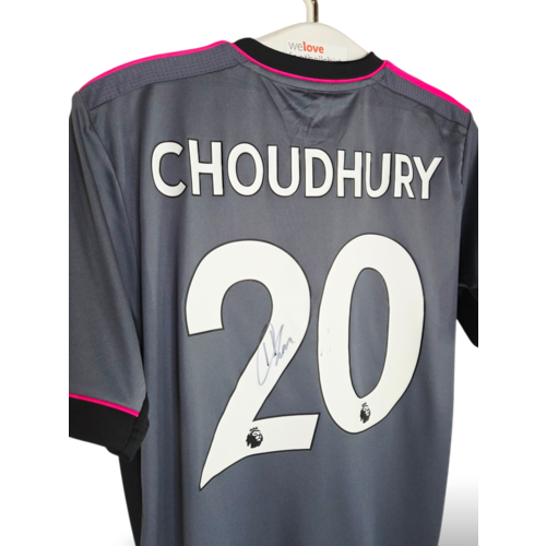 Adidas Origineel Adidas gesigneerd voetbalshirt Leicester City 2021/22