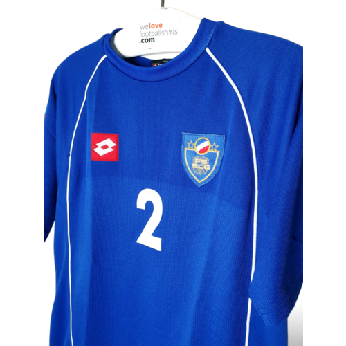 Lotto Sport Italia Lotto Match-Prepared football shirt Yugoslavia 2003/04