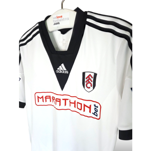 Adidas Origineel Adidas Matchworn voetbalshirt Fulham 2013/14