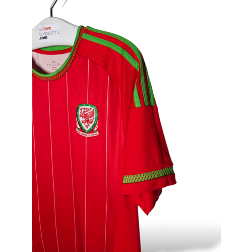 Adidas Original Retro-Vintage-Fußballtrikot Wales 2014/15 Adidas Original Retro-Vintage-Fußballtrikot Wales 2014/15