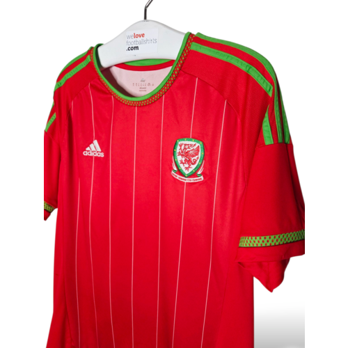 Adidas Original Retro-Vintage-Fußballtrikot Wales 2014/15 Adidas Original Retro-Vintage-Fußballtrikot Wales 2014/15