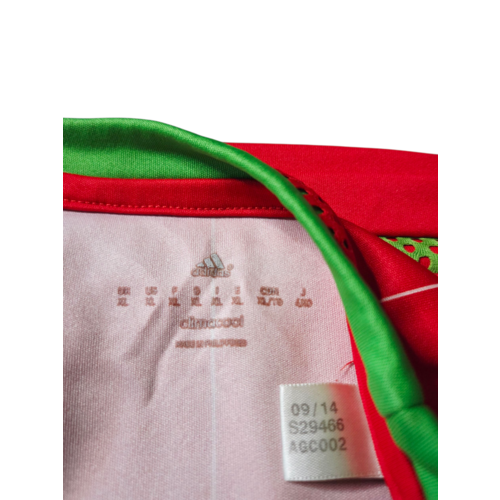 Adidas Original Retro-Vintage-Fußballtrikot Wales 2014/15 Adidas Original Retro-Vintage-Fußballtrikot Wales 2014/15