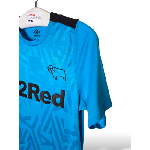 Umbro Origineel retro vintage voetbalshirt Derby County F.C. 2019/20
