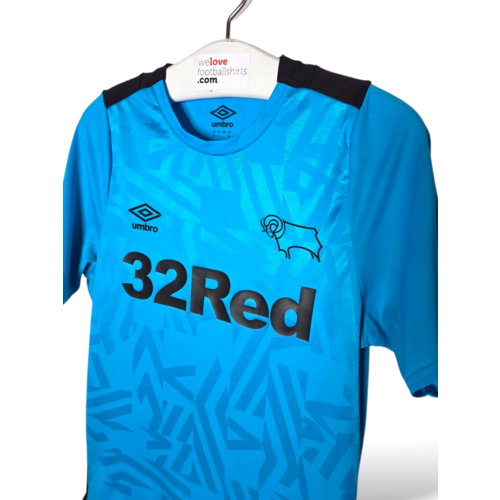 Umbro Origineel retro vintage voetbalshirt Derby County F.C. 2019/20