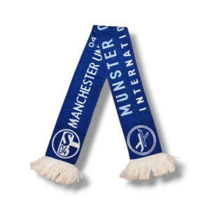 Football Scarf Manchester United - FC Schalke 04