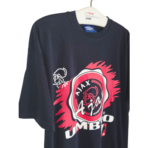 Umbro Original retro vintage cotton shirt AFC Ajax 90s Umbro Original retro vintage cotton shirt AFC Ajax 90s