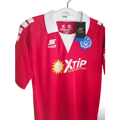 Capelli Sport Original Retro-Vintage-Fußballtrikot MSV Duisburg 2017/18 Capelli Sport Original Retro-Vintage-Fußballtrikot MSV Duisburg 2017/18