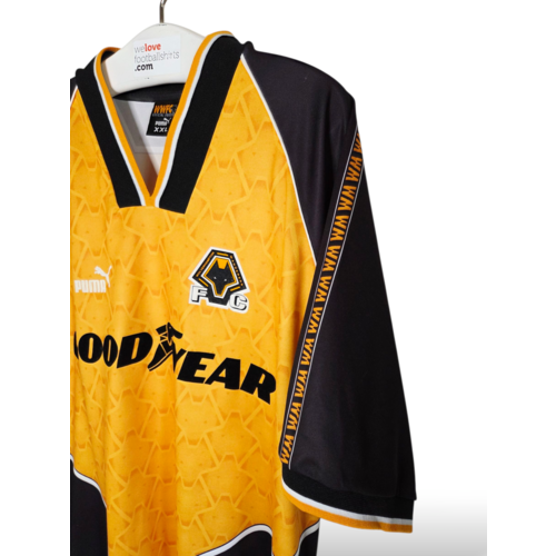 Puma Original retro vintage football shirt Wolverhampton Wanderers F.C. 1996/98 Puma Original retro vintage football shirt Wolverhampton Wanderers F.C. 1996/98