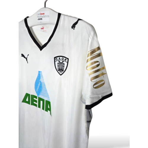 Puma Original retro vintage football shirt PAOK FC 2008/09 Puma Original retro vintage football shirt PAOK FC 2008/09