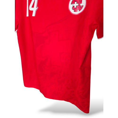 Puma Origineel retro vintage voetbalshirt Zwitserland 2006/08 Puma Origineel retro vintage voetbalshirt Zwitserland 2006/08