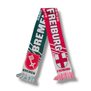 Fußballschal Bremen - Freiburg
