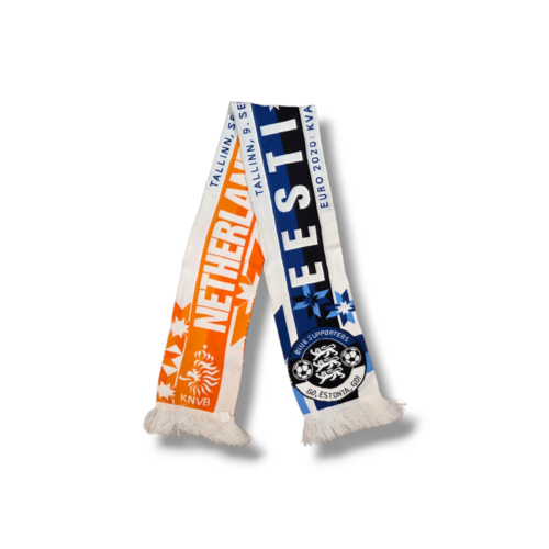 Football Scarf Netherlands - Estonia Football Scarf Netherlands - Estonia