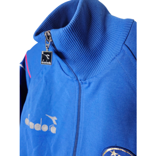Diadora Original Diadora Vintage-Fußballjacke Italien Weltmeisterschaft 1986