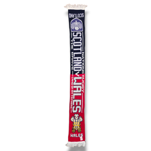 Original Rugby Fan Scarf Scotland - Wales