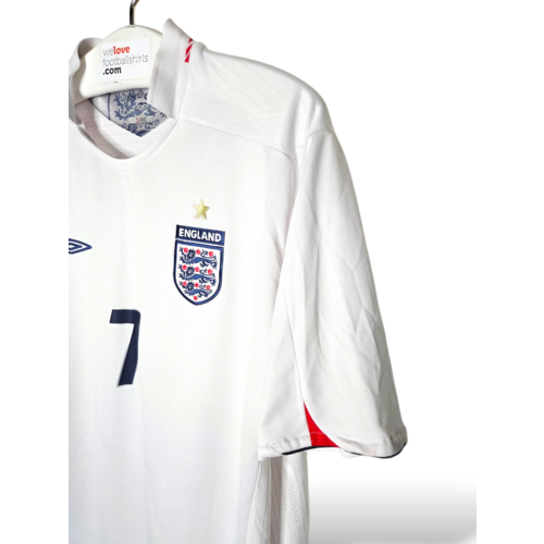 Umbro Originelles Retro-Vintage-Fußballtrikot England Fußball-Weltmeisterschaft 2006