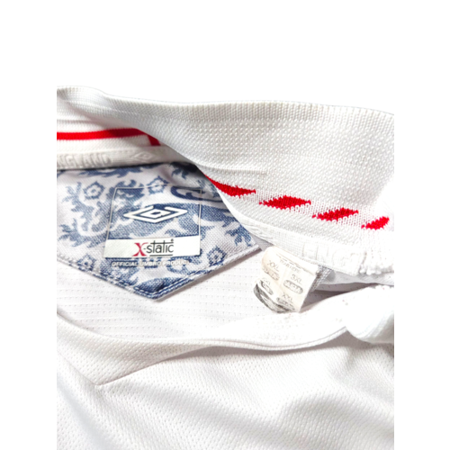Umbro Originelles Retro-Vintage-Fußballtrikot England Fußball-Weltmeisterschaft 2006