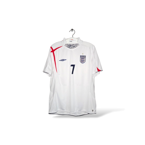 Umbro Originelles Retro-Vintage-Fußballtrikot England Fußball-Weltmeisterschaft 2006