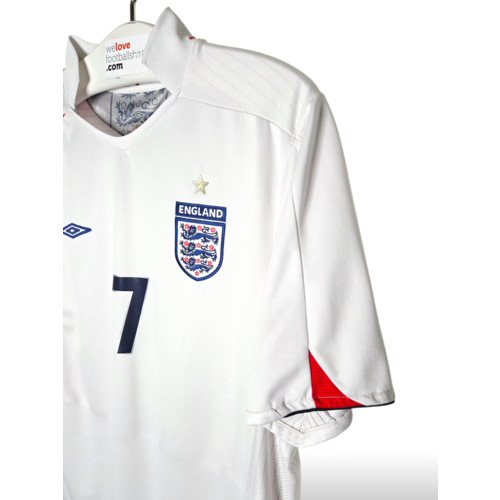 Umbro Originelles Retro-Vintage-Fußballtrikot England Fußball-Weltmeisterschaft 2006