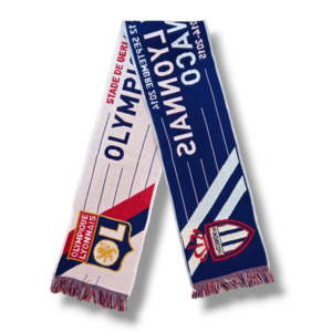 Fußballschal Olympique Lyonnais - AS Monaco