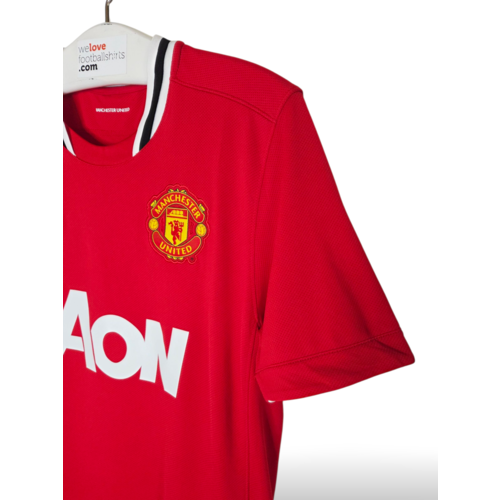 Nike Originelles Retro-Vintage-Fußballtrikot Manchester United 2011/12