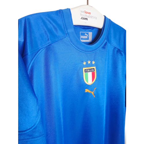 Puma Original retro vintage football shirt Italy EURO 2004