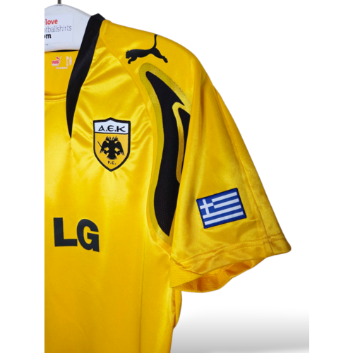 Puma Original retro vintage football shirt AEK Athens F.C. 2007/08