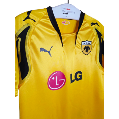 Puma Original retro vintage football shirt AEK Athens F.C. 2007/08