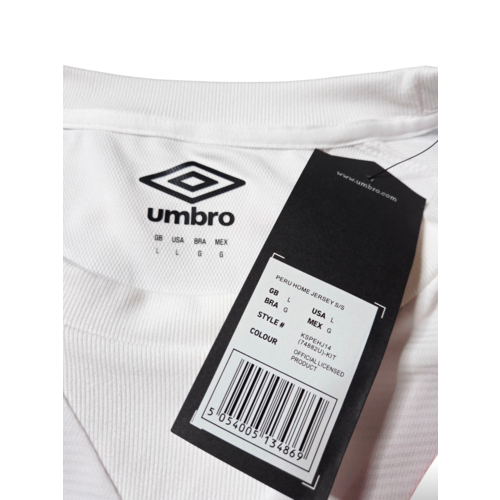 Umbro Original retro vintage football shirt Peru 2014
