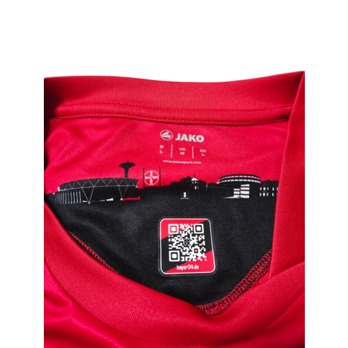 Jako Originelles Retro-Vintage-Fußballtrikot Bayer 04 Leverkusen 2016/18
