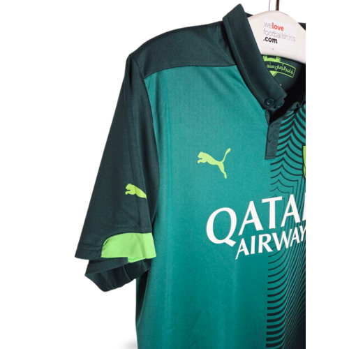 Puma Originelles Retro-Vintage-Fußballtrikot Al-Ahli Saudi FC 2015/16