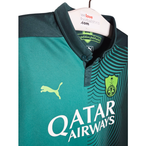 Puma Originelles Retro-Vintage-Fußballtrikot Al-Ahli Saudi FC 2015/16