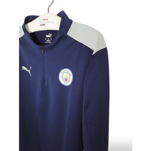 Puma Original Puma Football Sweater 1/4 zip Manchester City 2021/22