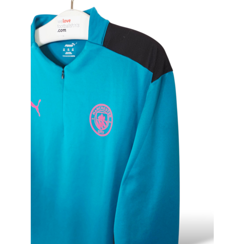 Puma Original Puma Football Sweater 1/4 zip Manchester City 2021/22
