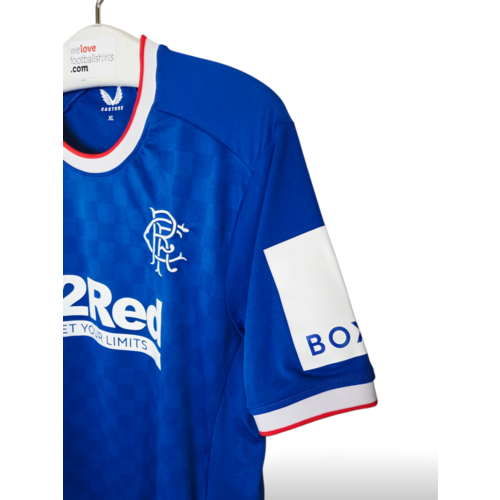 Castore Origineel retro vintage voetbalshirt Rangers FC 2022/23