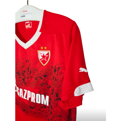 Puma Original retro vintage football shirt Red Star Belgrade 2014/15
