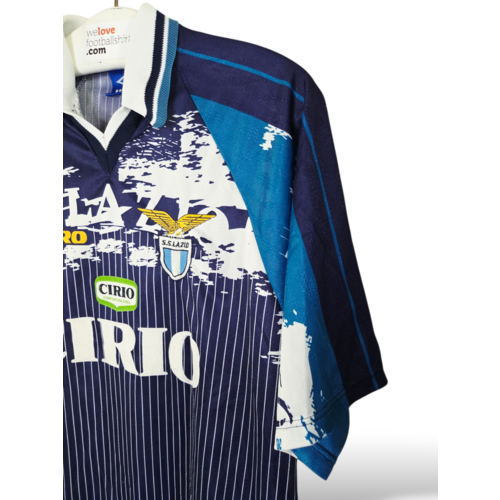 Umbro Originelles Retro-Vintage-Fußballtrikot S.S. Lazio 1996/97