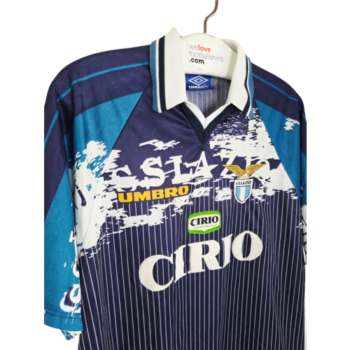 Umbro Originelles Retro-Vintage-Fußballtrikot S.S. Lazio 1996/97