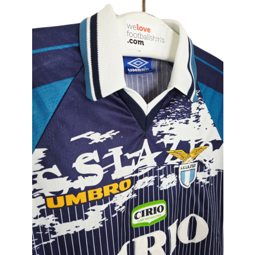 Umbro Originelles Retro-Vintage-Fußballtrikot S.S. Lazio 1996/97
