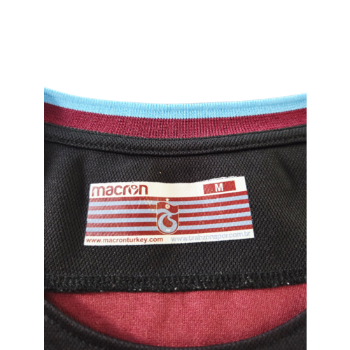 Macron Originelles Retro-Vintage-Fußballtrikot Trabzonspor 2018/19