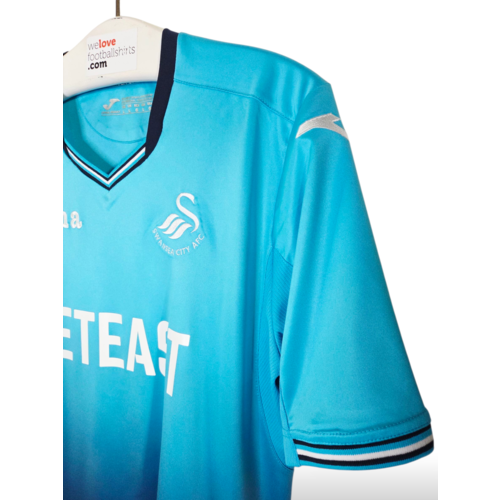 Joma Origineel retro vintage voetbalshirt Swansea City 2016/17